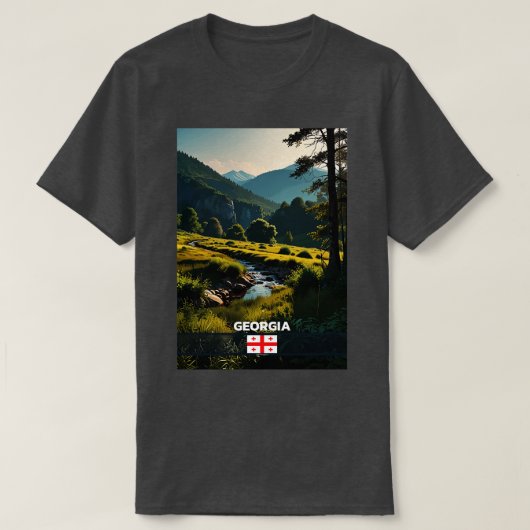 Georgia Travel T-shirt (Design voorkant)