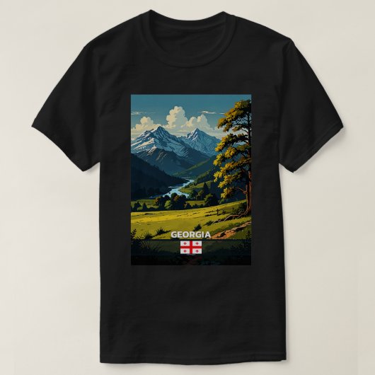 Georgia Travel TShirt 2 (Design voorkant)