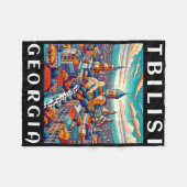 Georgia Trip And Tbilisi Fleece Deken (Voorkant (Horizontaal))