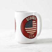 Georgia United States of America Koffiemok (Voorkant rechts)