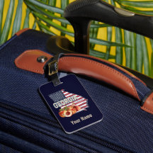 Georgia United States Retro State Map  VS