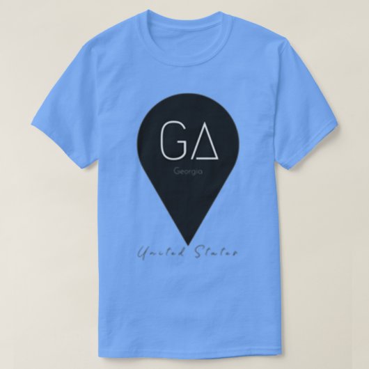 Georgia US T-shirt (Design voorkant)