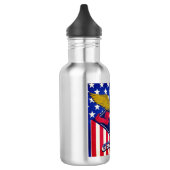 Georgia USA Flag Waterfles (Links)