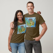 Georgia USA Map T-shirt (Unisex)