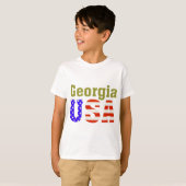Georgia USA! T-shirt (Voorkant volledig)