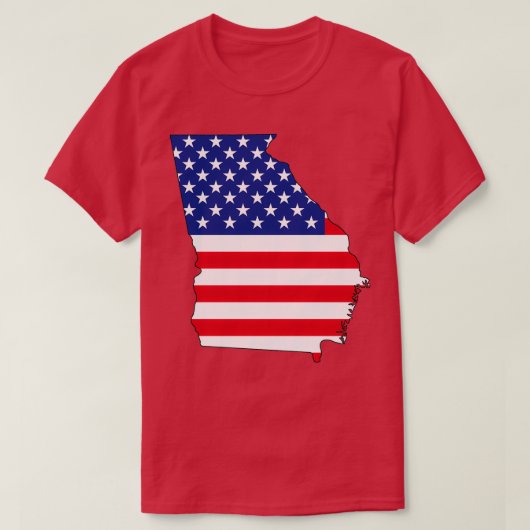 Georgia USA T-shirt (Design voorkant)