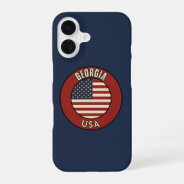 Georgia Verenigde Staten van Amerika iPhone 16 Hoesje