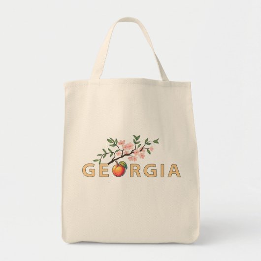 Georgia Verenigde Staten van Amerika Tote Bag (Voorkant)