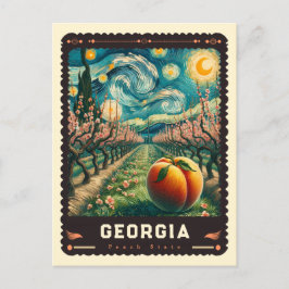 Georgia | Vincent van Gogh geïnspireerd Briefkaart