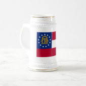 Georgia Vlag Bierpul (Voorkant links)