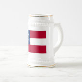 Georgia Vlag Bierpul (Voorkant rechts)