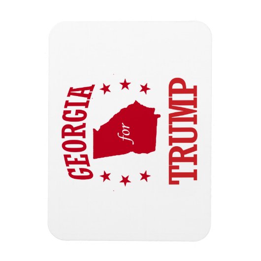 GEORGIA VOOR DONALD TRUMP MAGNEET (Verticaal)