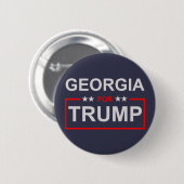 Georgia voor Trump Ronde Button 5,7 Cm (Voorkant /achterkant)