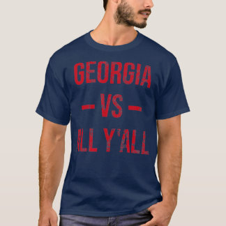 Georgia Vs All YAll Weathered Southerner T-shirt
