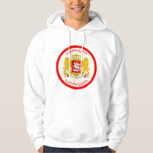 Georgia Wapen Cirkelvorm Hoodie