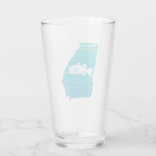 Georgia Wave Vist Glas (Achterkant)