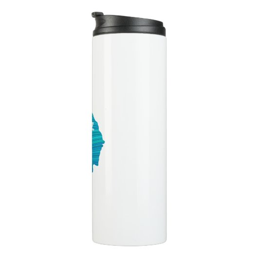 Georgia Wave Vist Thermosbeker (Geroteerd rechts)