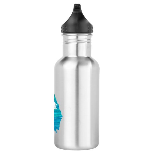 Georgia Wave Vist Waterfles (Rechts)