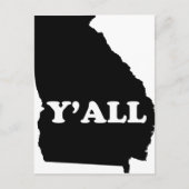 Georgia Yall Briefkaart (Voorkant)