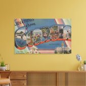GeorgiaLarge Letter ScenesGeorgia Canvas Afdruk (Insitu (Woonkamer))
