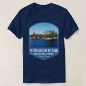 Georgian Bay Islands National Park 5 T-shirt (Design voorkant)