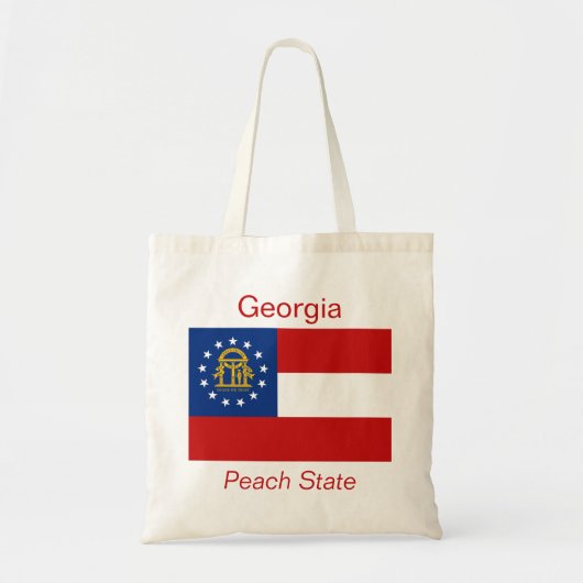 Georgian Flag Bag Tote Bag (Voorkant)
