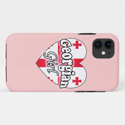 Georgian Girl Case-Mate iPhone Case (Achterkant (horizontaal))