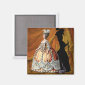 Georgian Lady - Orange Magneet (Voorkant / Achterkant)