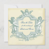 Georgiana (Cream) Save the Date (Voorkant)