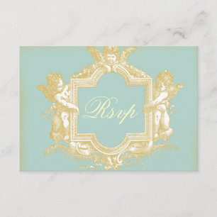 Georgiana (Marie Antoinette Blue) RSVP Kaartje