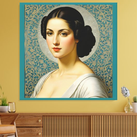 "Georgiana Ruth Cole" Fine Art Vrouw Portret Canvas Afdruk (Insitu (Woonkamer))