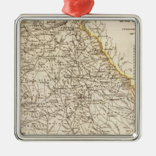 Georgië 11 metalen ornament