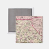 Georgië 12 magneet (Voorkant / Achterkant)