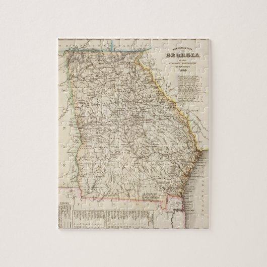 Georgië 14 legpuzzel (Verticaal)