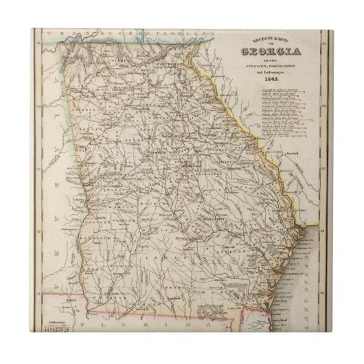 Georgië 14 tegeltje (Voorkant)