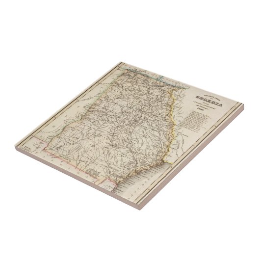 Georgië 14 tegeltje (Zijkant)