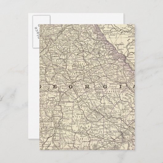 Georgië 2 briefkaart (Voorkant / Achterkant)