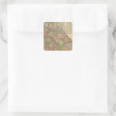 Georgië 3 vierkante sticker (Tas)