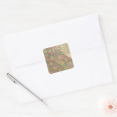 Georgië 3 vierkante sticker (Envelop)