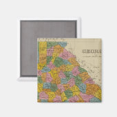 Georgië 4 magneet (Voorkant / Achterkant)