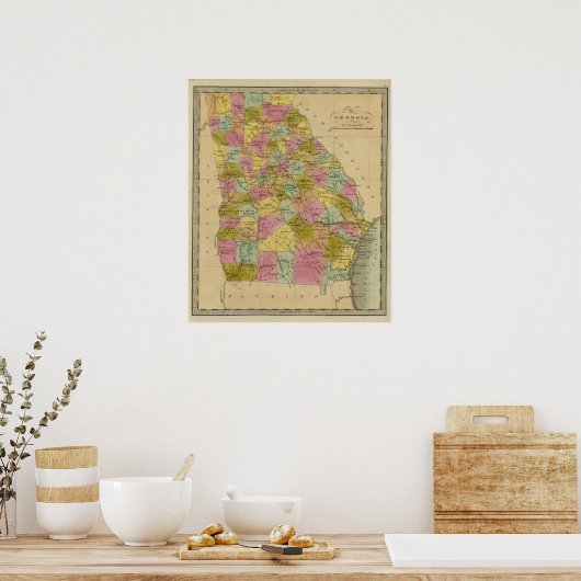 Georgië 4 poster (Keuken)