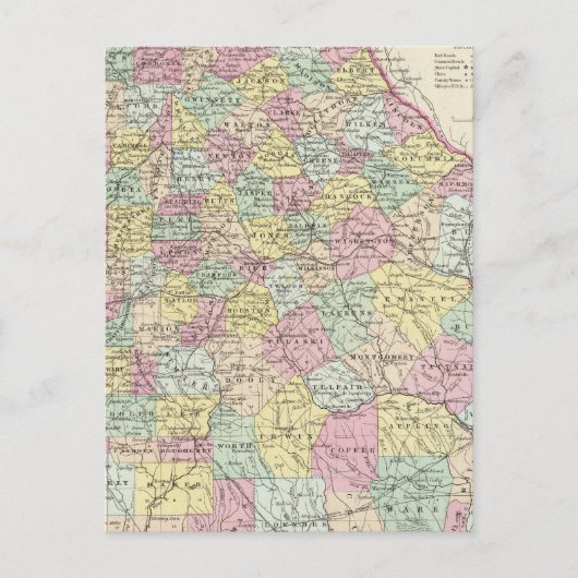 Georgië 5 briefkaart (Voorkant)