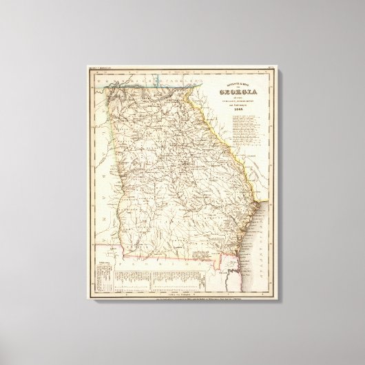 Georgië 5 canvas afdruk (Voorkant)