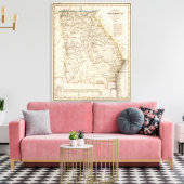 Georgië 5 canvas afdruk (Insitu (Woonkamer))