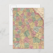 Georgië 6 briefkaart (Voorkant / Achterkant)