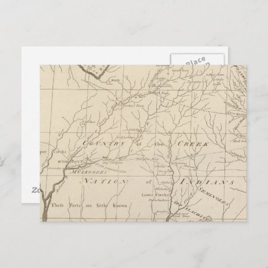 Georgië 7 briefkaart (Voorkant / Achterkant)