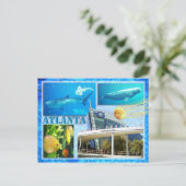 GEORGIË AQUARIUM, ATLANTA, GEORGIË BRIEFKAART (Staand voorkant)