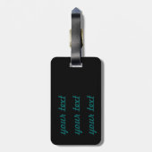 Georgië Bagagelabel (Achterkant verticaal)