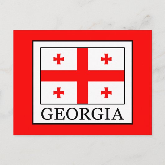 Georgië Briefkaart (Voorkant)