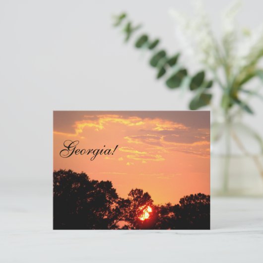 Georgië! Briefkaart (Staand voorkant)